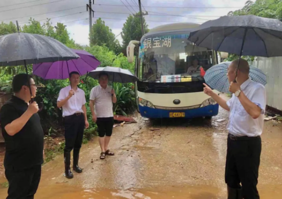 鄱陽長運 積極應對暴雨積水問題